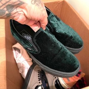 Vans Slip On Velvet